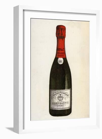 Krug Champagne-null-Framed Giclee Print