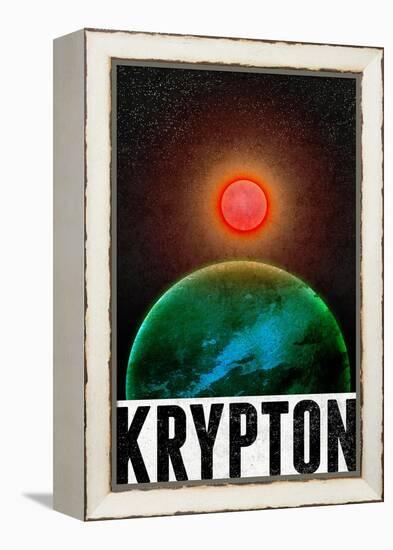 Krypton Retro Travel-null-Framed Stretched Canvas