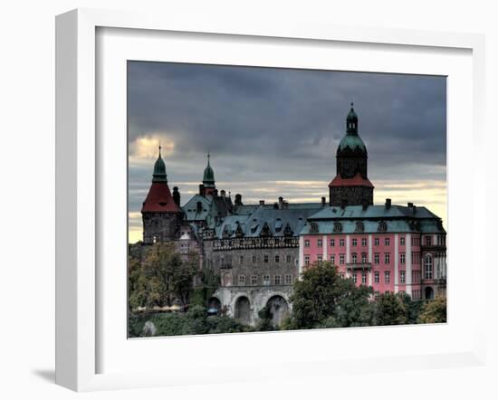 Ksiaz (Schloss Furstenstein) Castle, Silesia, Poland-Ivan Vdovin-Framed Photographic Print