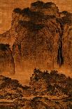 Travelling Among Streams and Mountains, Hanging Scroll, Ink on Silk, c. 1000, China-Ku'an Fan-Premier Image Canvas