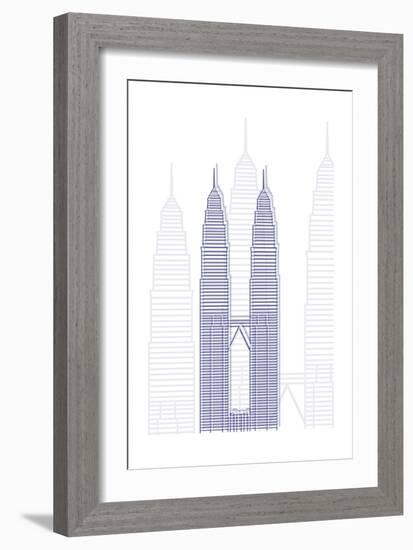 Kuala Lumpur-Cristian Mielu-Framed Art Print