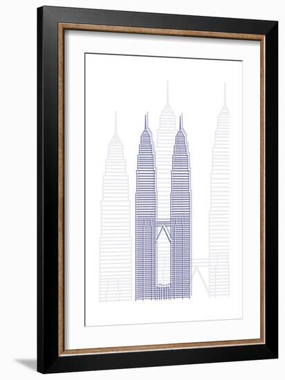Kuala Lumpur-Cristian Mielu-Framed Art Print