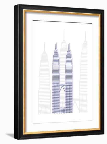 Kuala Lumpur-Cristian Mielu-Framed Art Print