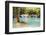 Kuang Si Waterfalls, Luang Prabang Area, Laos, Indochina, Southeast Asia, Asia-Jordan Banks-Framed Photographic Print