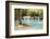 Kuang Si Waterfalls, Luang Prabang Area, Laos, Indochina, Southeast Asia, Asia-Jordan Banks-Framed Photographic Print