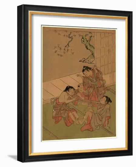 Kubihiki-Kitao Shigemasa-Framed Giclee Print