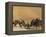 Kuchie Nomad Camel Train, Between Chakhcharan and Jam, Afghanistan, Asia-Jane Sweeney-Framed Premier Image Canvas