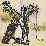 Golf Swing-KUCO-Art Print