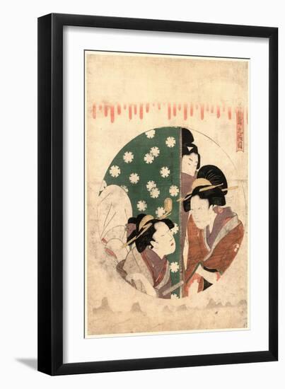 Kudanme-Kitagawa Utamaro-Framed Giclee Print
