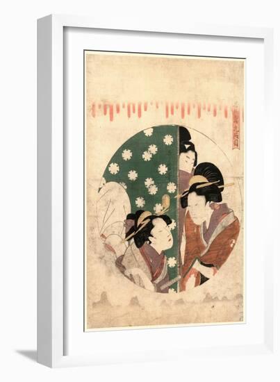 Kudanme-Kitagawa Utamaro-Framed Giclee Print