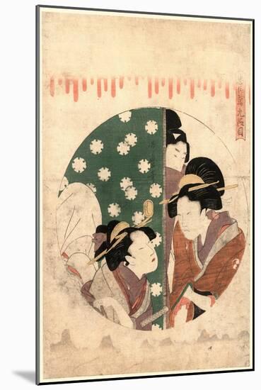 Kudanme-Kitagawa Utamaro-Mounted Giclee Print