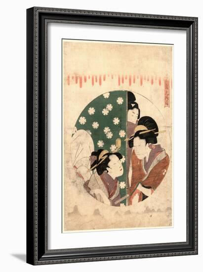 Kudanme-Kitagawa Utamaro-Framed Giclee Print