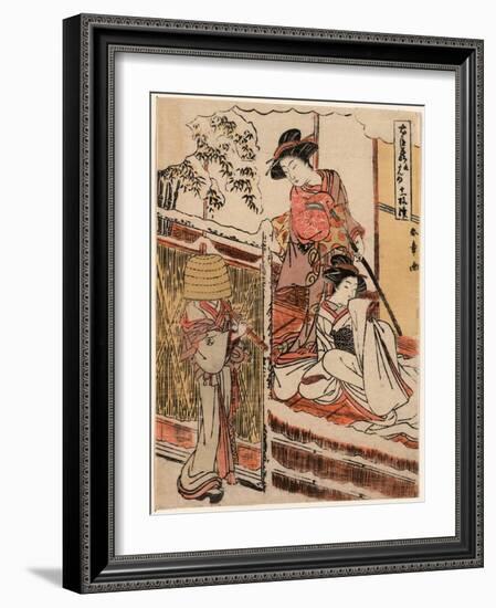 Kudanme-Katsukawa Shunsho-Framed Giclee Print