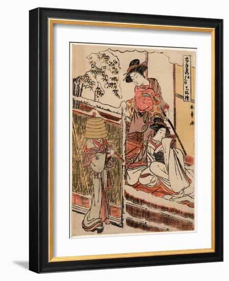 Kudanme-Katsukawa Shunsho-Framed Giclee Print