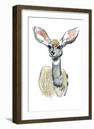 Kudu Fawn, Sarara, 2018,-Mark Adlington-Framed Giclee Print