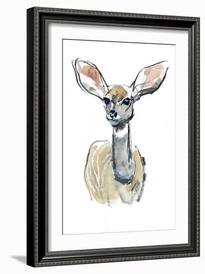 Kudu Fawn, Sarara, 2018,-Mark Adlington-Framed Giclee Print