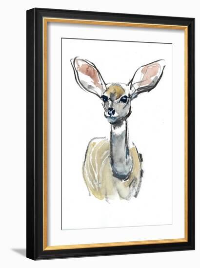 Kudu Fawn, Sarara, 2018,-Mark Adlington-Framed Giclee Print