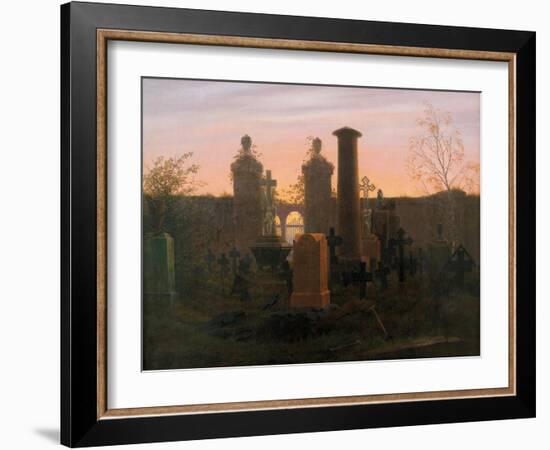 Kügelgen's Grave, 1821-1822-Caspar David Friedrich-Framed Giclee Print