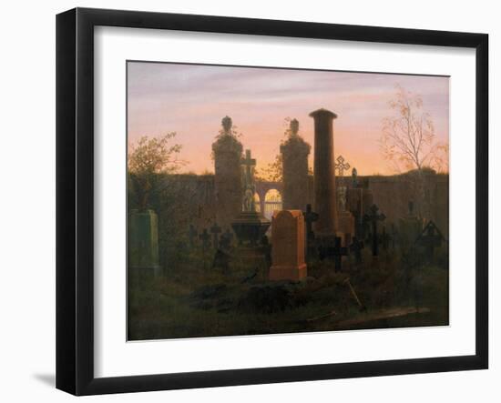 Kügelgen's Grave, 1821-1822-Caspar David Friedrich-Framed Giclee Print