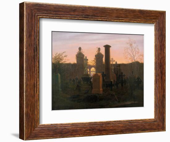 Kügelgen's Grave, 1821-1822-Caspar David Friedrich-Framed Giclee Print