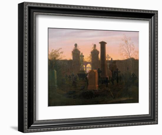 Kügelgen's Grave, 1821-1822-Caspar David Friedrich-Framed Giclee Print