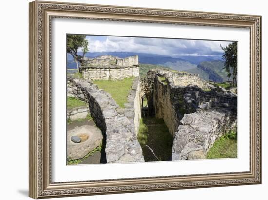 Kuelap, precolombian ruin of citadel city, Chachapoyas, Peru, South America-Peter Groenendijk-Framed Photographic Print