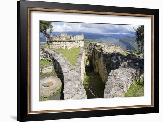 Kuelap, precolombian ruin of citadel city, Chachapoyas, Peru, South America-Peter Groenendijk-Framed Photographic Print