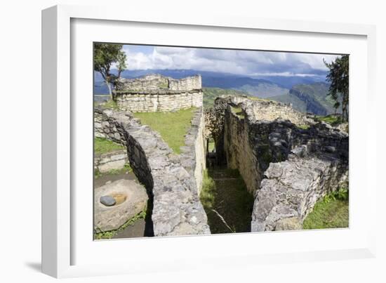 Kuelap, precolombian ruin of citadel city, Chachapoyas, Peru, South America-Peter Groenendijk-Framed Photographic Print