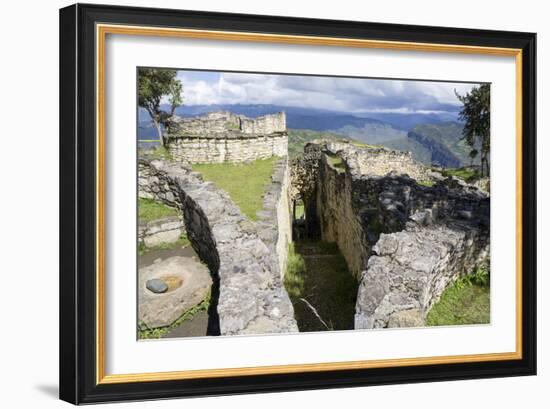 Kuelap, precolombian ruin of citadel city, Chachapoyas, Peru, South America-Peter Groenendijk-Framed Photographic Print