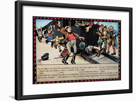 Künstler Boettcher, Hans, Des Liedle Von Dem Baure, Der Sein Gaisbock Hat-null-Framed Giclee Print