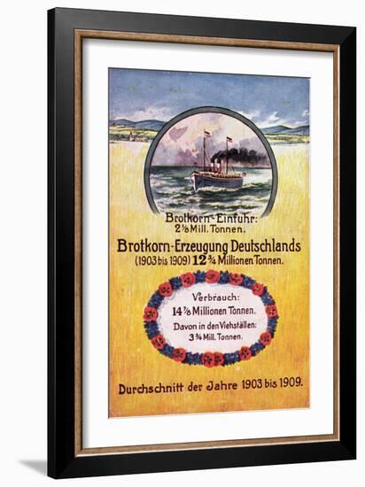 Künstler Brotkorn Erzeugung, 1903 Bis 1909, Schiff-null-Framed Giclee Print