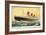 Künstler Cunard Line, R.M.S. Queen Mary, Huge Steamer-null-Framed Giclee Print