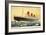 Künstler Cunard Line, R.M.S. Queen Mary, Huge Steamer-null-Framed Giclee Print