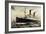 Künstler Cunard Line, S.S. Carmania, Dampfschiff-null-Framed Giclee Print