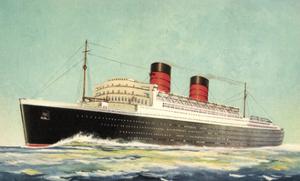 Künstler Cunard White Star, Steamer Mauretania