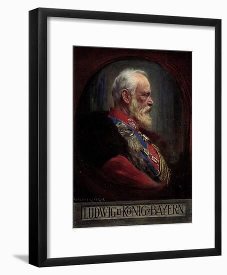 Künstler Firle, W., Ludwig III, König Von Bayern-null-Framed Giclee Print