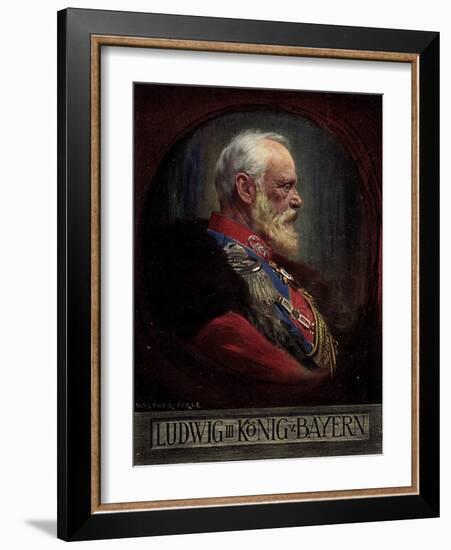 Künstler Firle, W., Ludwig III, König Von Bayern-null-Framed Giclee Print