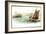 Künstler Pelletier, F., Segelboote, Dampfschiff-null-Framed Giclee Print