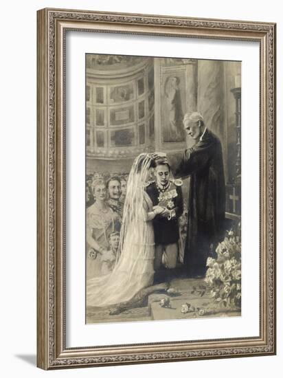 Künstler Preußen, Hochzeit, Kronprinz, Berliner Dom-null-Framed Giclee Print