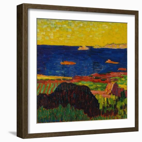 Kueste Bei Carantec, 1905/06-Alexej Von Jawlensky-Framed Giclee Print