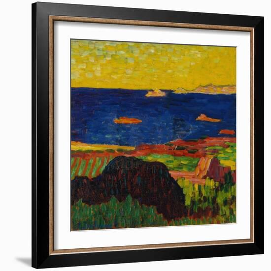 Kueste Bei Carantec, 1905/06-Alexej Von Jawlensky-Framed Giclee Print