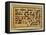 Kufic Calligraphy from a Koran Manuscript-null-Framed Premier Image Canvas