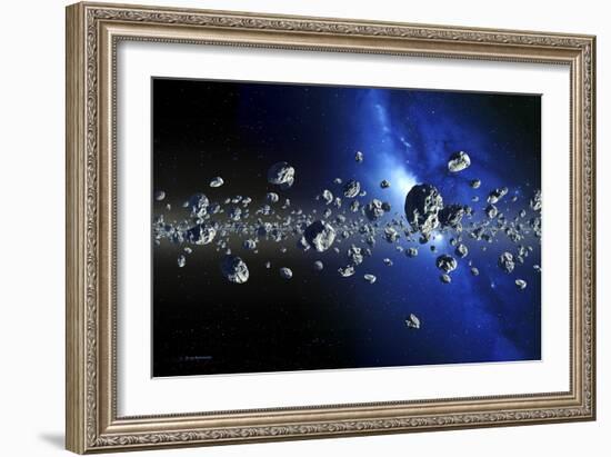 Kuiper Belt Objects-Detlev Van Ravenswaay-Framed Photographic Print