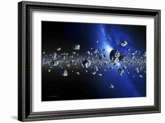 Kuiper Belt Objects-Detlev Van Ravenswaay-Framed Photographic Print