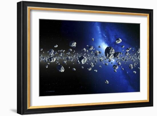 Kuiper Belt Objects-Detlev Van Ravenswaay-Framed Photographic Print