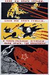 With a Spear Our Foe Is Done.., 1941-Kukryniksy-Laminated Giclee Print