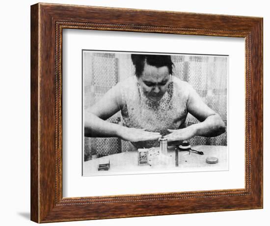 Kulagina Doing Pk-John Cutten-Framed Photographic Print