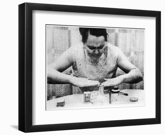 Kulagina Doing Pk-John Cutten-Framed Photographic Print