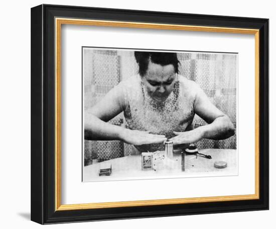 Kulagina Doing Pk-John Cutten-Framed Photographic Print