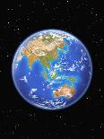 Eastern Hemisphere of Earth-Kulka-Photographic Print